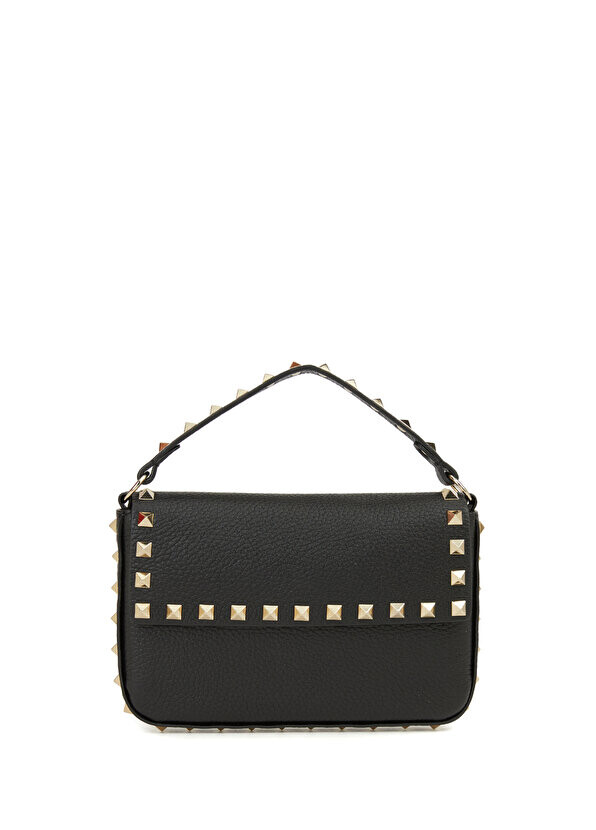 

Черная женская кожаная сумка rockstud Valentino Garavani