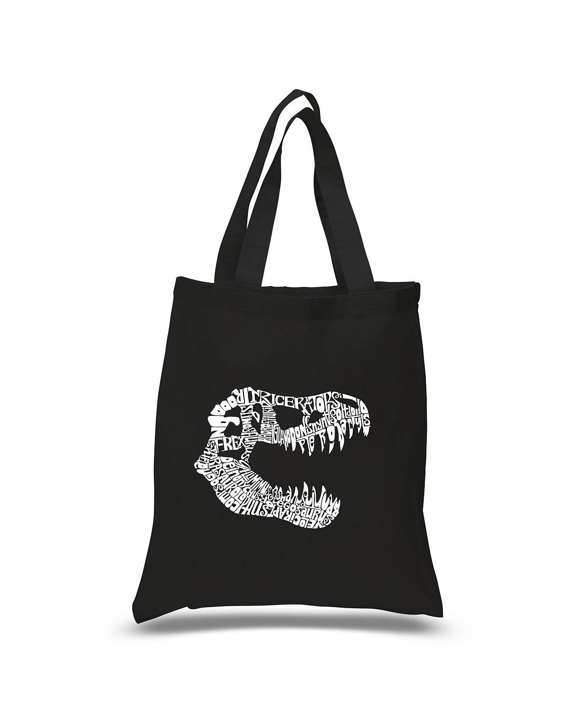 

T-Rex — маленькая сумка-тоут Word Art LA Pop Art, черный