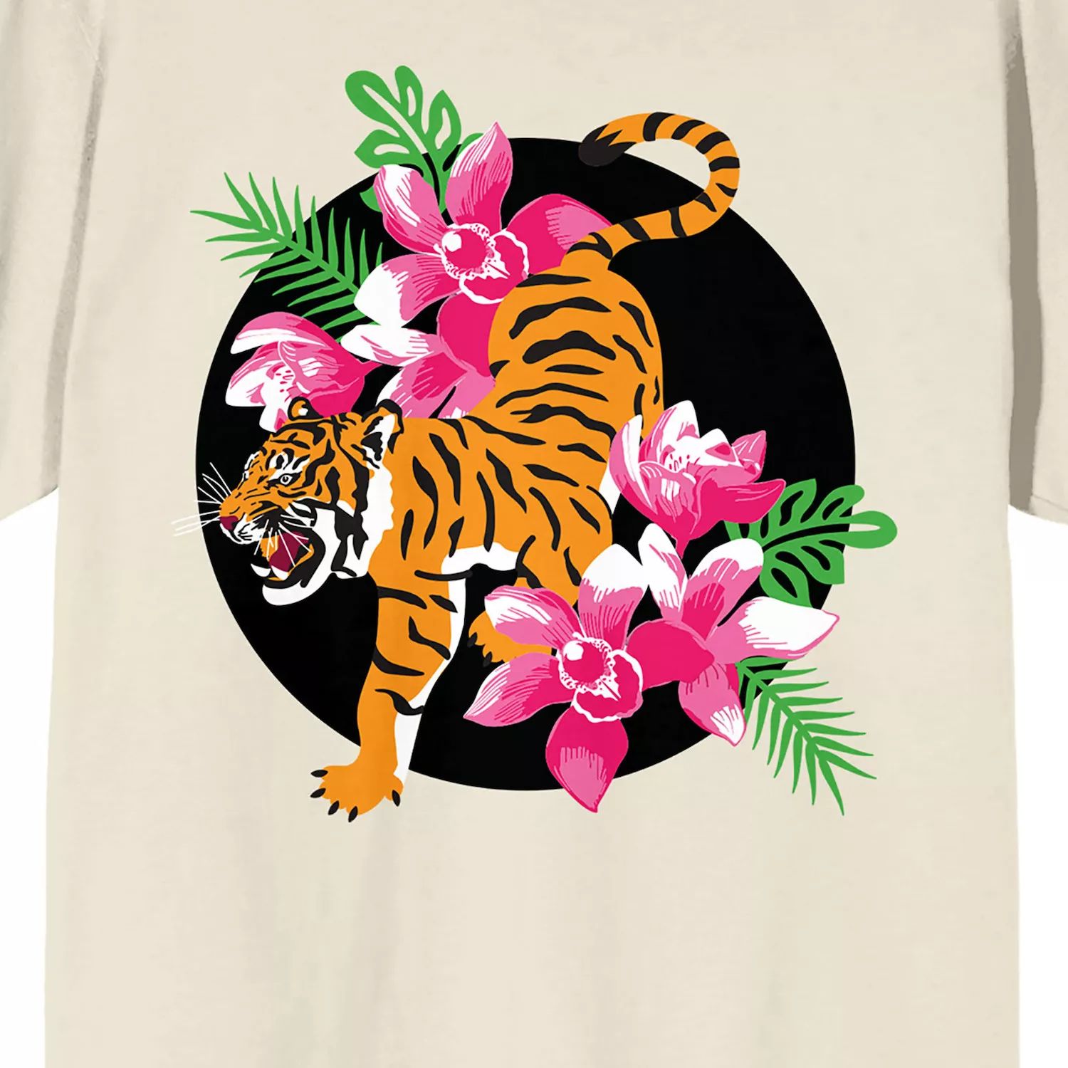 Мужская футболка Natural World Tiger Licensed Character