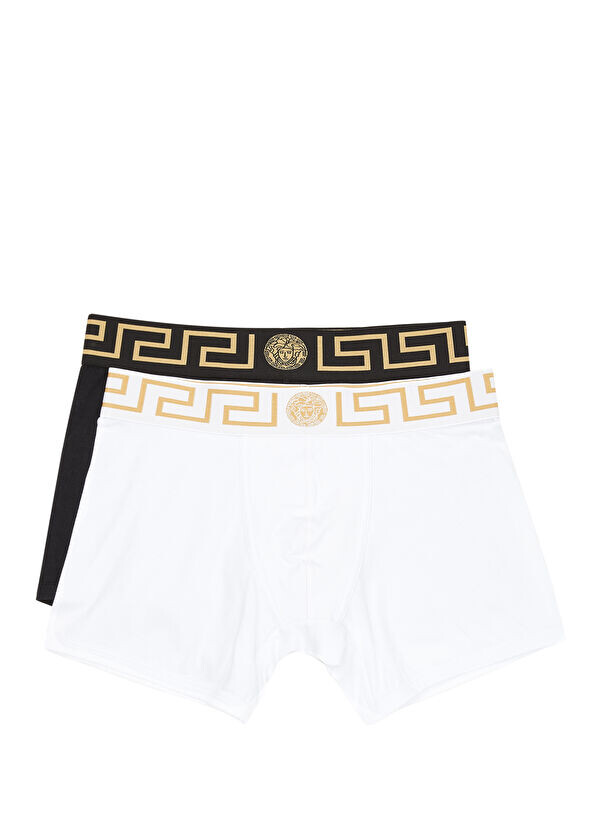 

Комплект из 2-х трусов с логотипом. Versace, белый