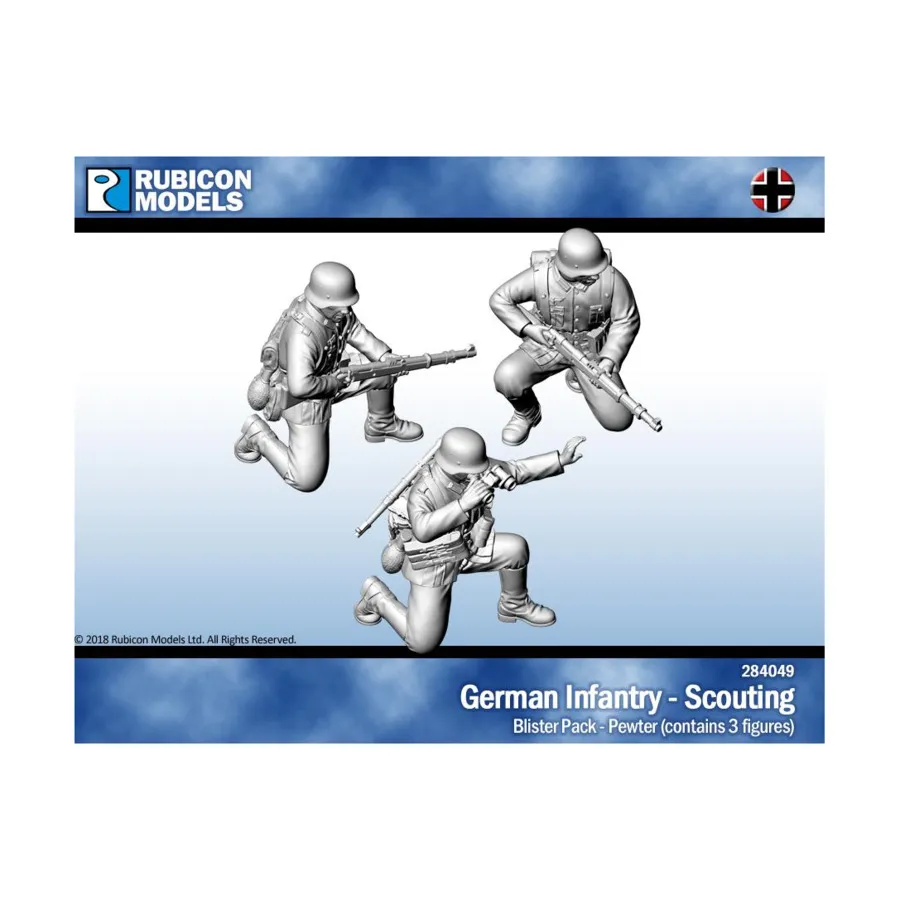 

Немецкая пехота – Разведка, World War II - Germany & Axis (28mm)
