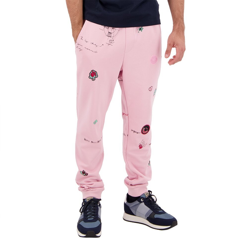 

Брюки BOSS Hoverart Sweat, розовый