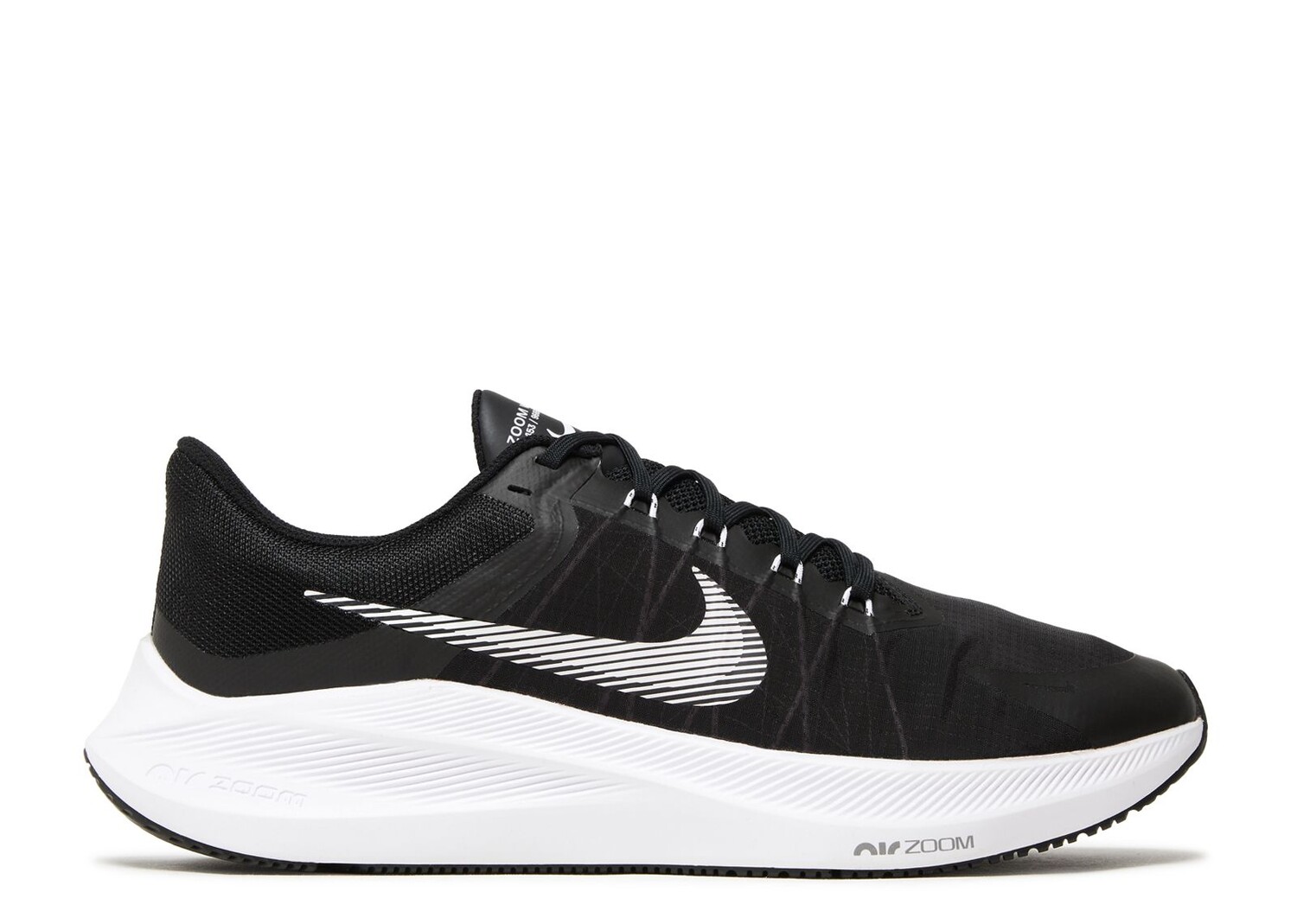 

Кроссовки Nike Winflo 8 'Black White', черный