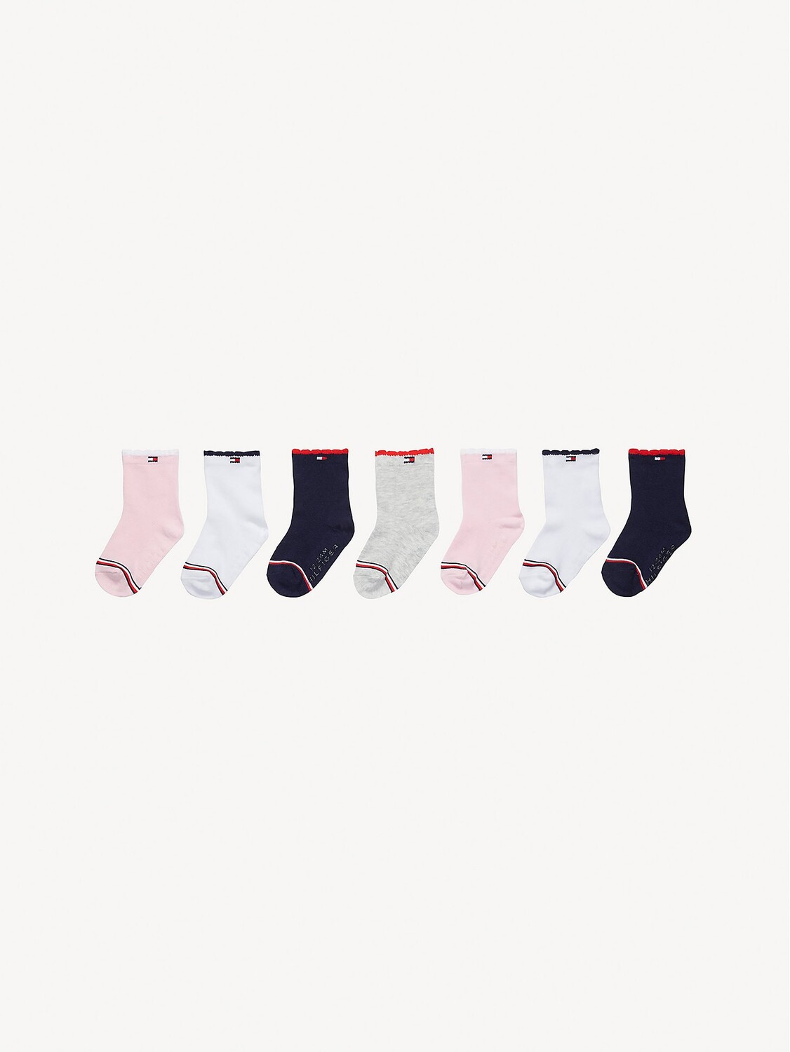 

Носки для малышей 7 шт. Tommy Hilfiger