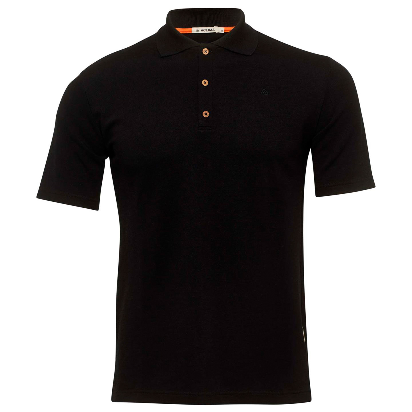 Рубашка из мериноса Aclima Leisurewool Pique Shirt, цвет Jet Black
