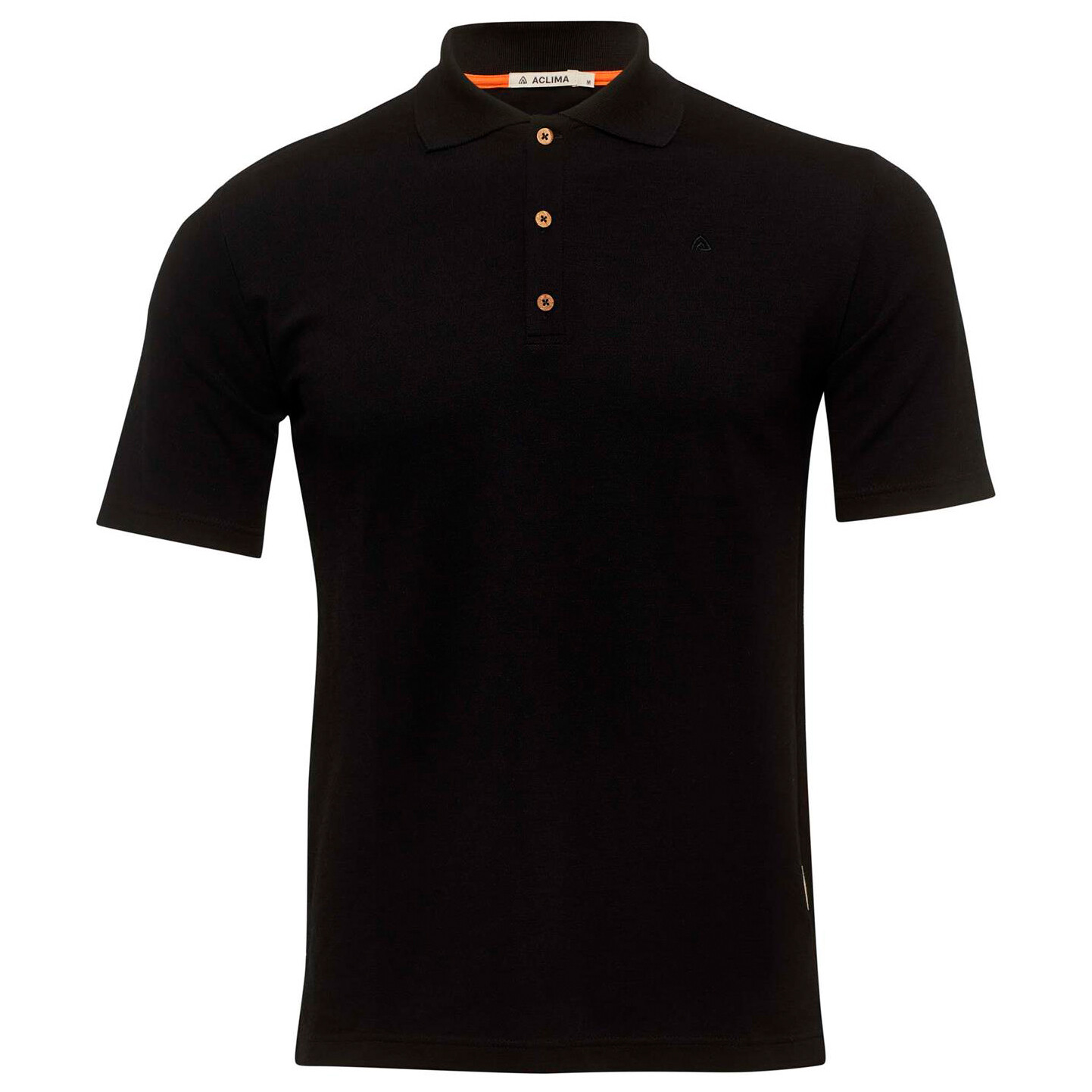 

Рубашка из мериноса Aclima Leisurewool Pique Shirt, цвет Jet Black