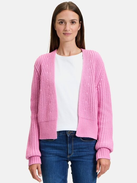 

Жакет объемной вязки Betty & Co, желтый