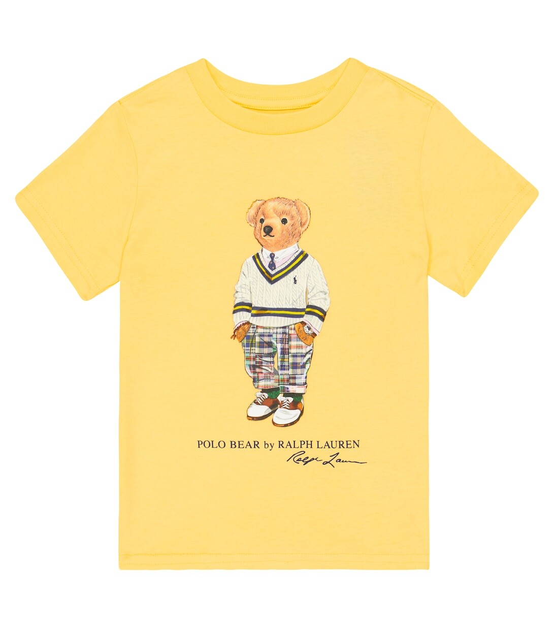 

Футболка Polo Bear из хлопкового джерси Polo Ralph Lauren, желтый
