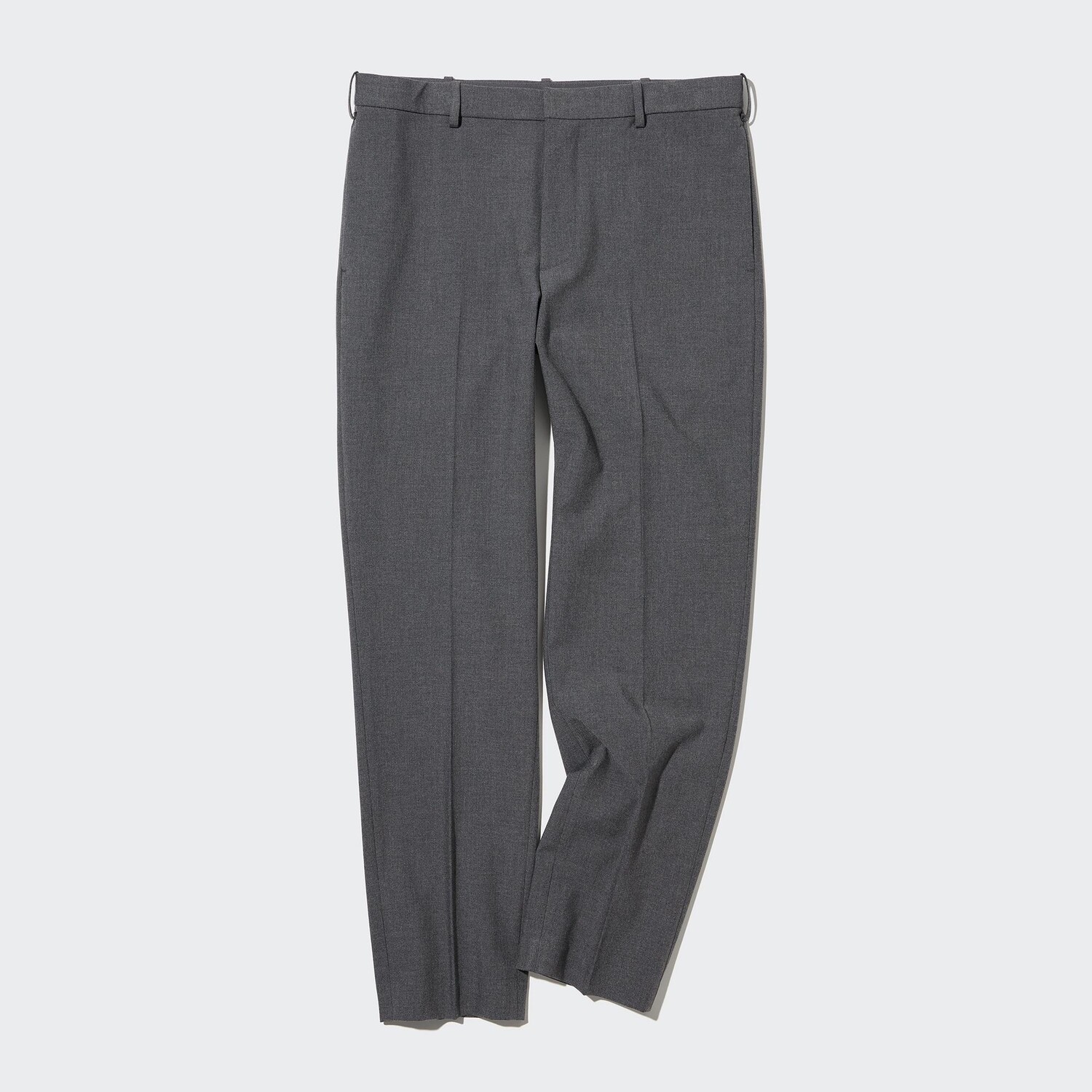 

Умные шерстяные брюки длиной до щиколотки (длинные) Uniqlo, серый