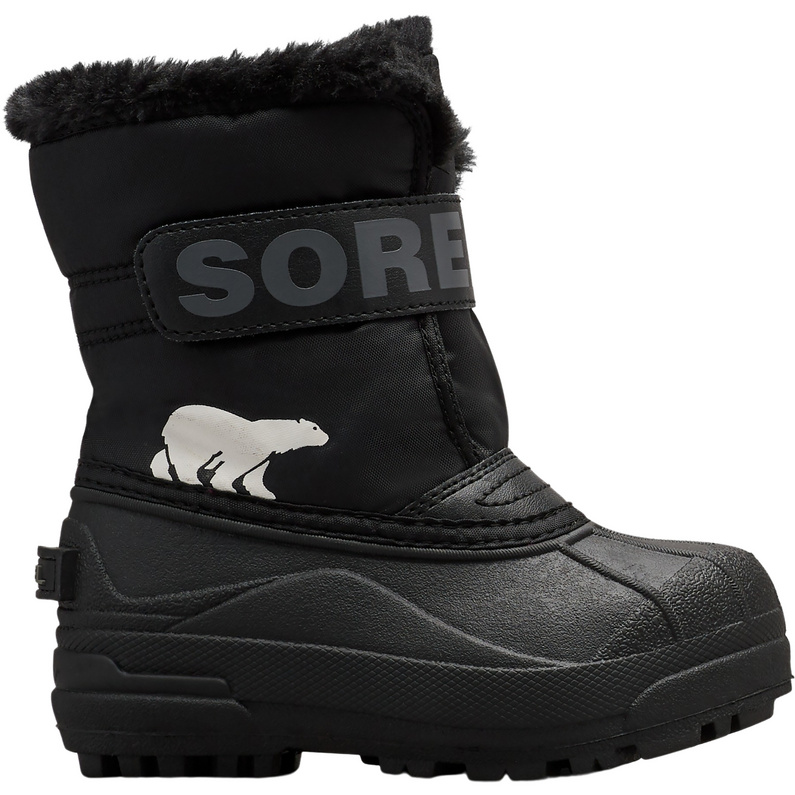 цена Детская обувь Snow Commander Sorel, черный