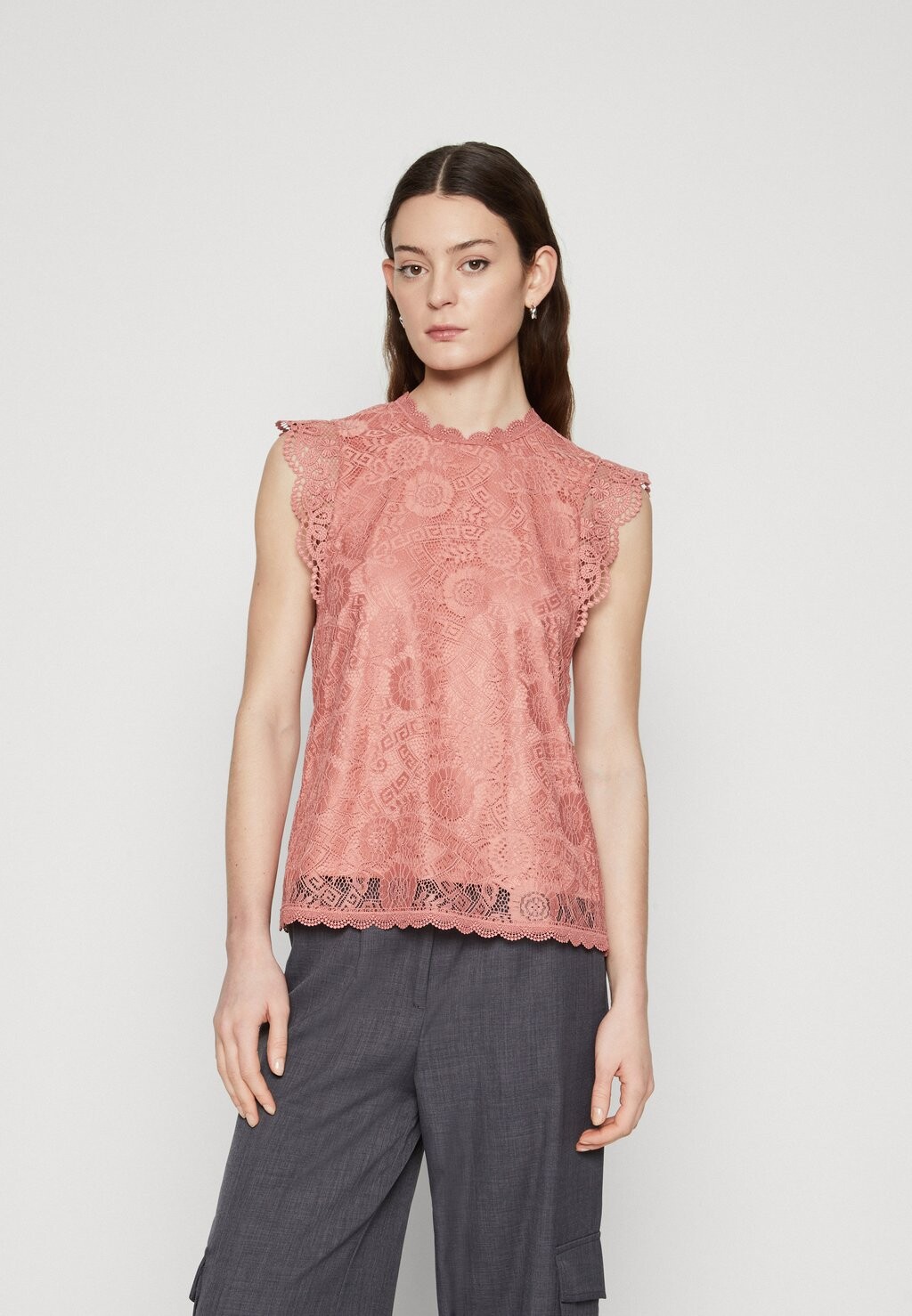 

Блузка PCOLLINE Pieces, цвет canyon rose
