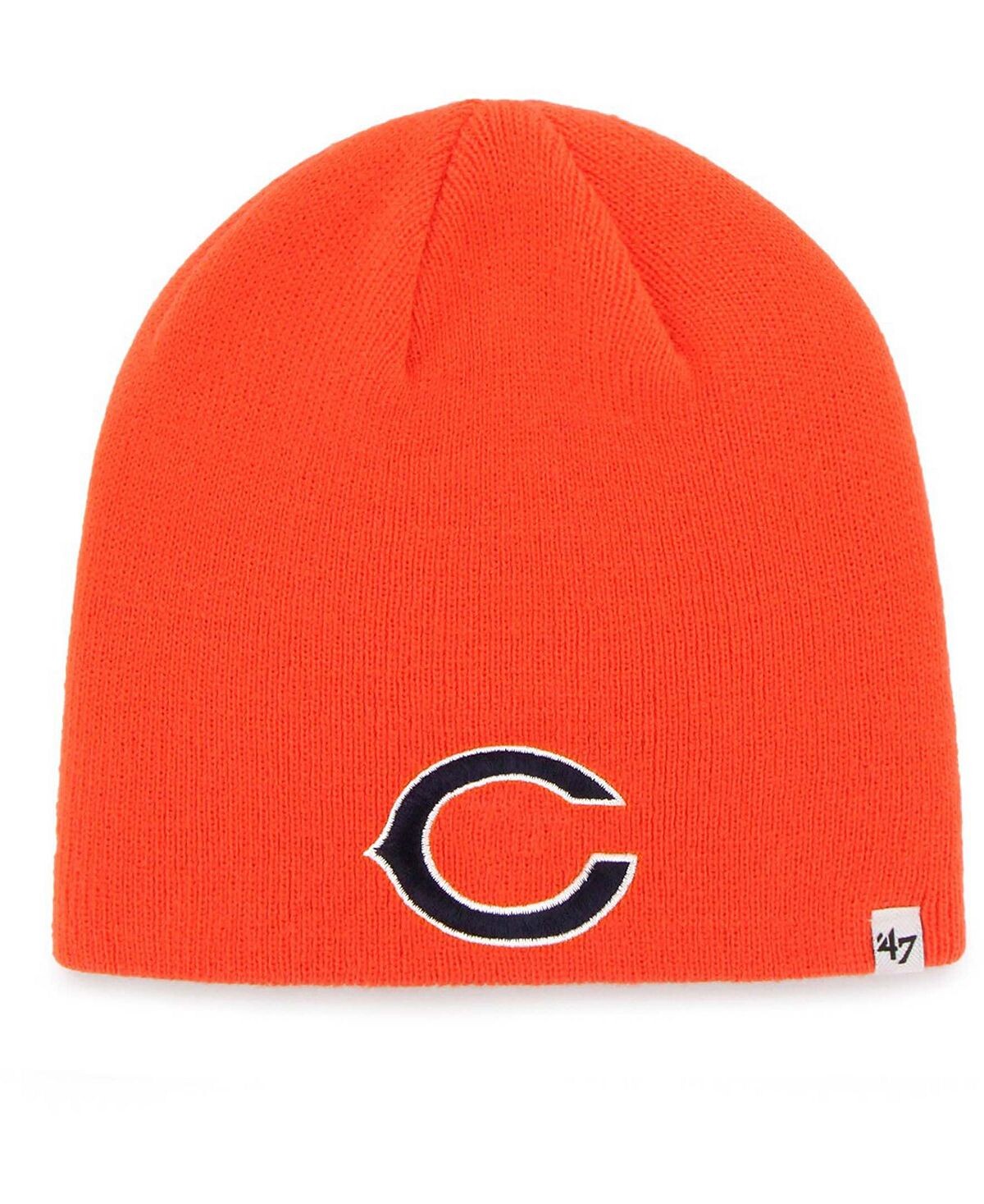 

Мужская оранжевая вязаная шапка с логотипом Chicago Bears Secondary '47 Brand
