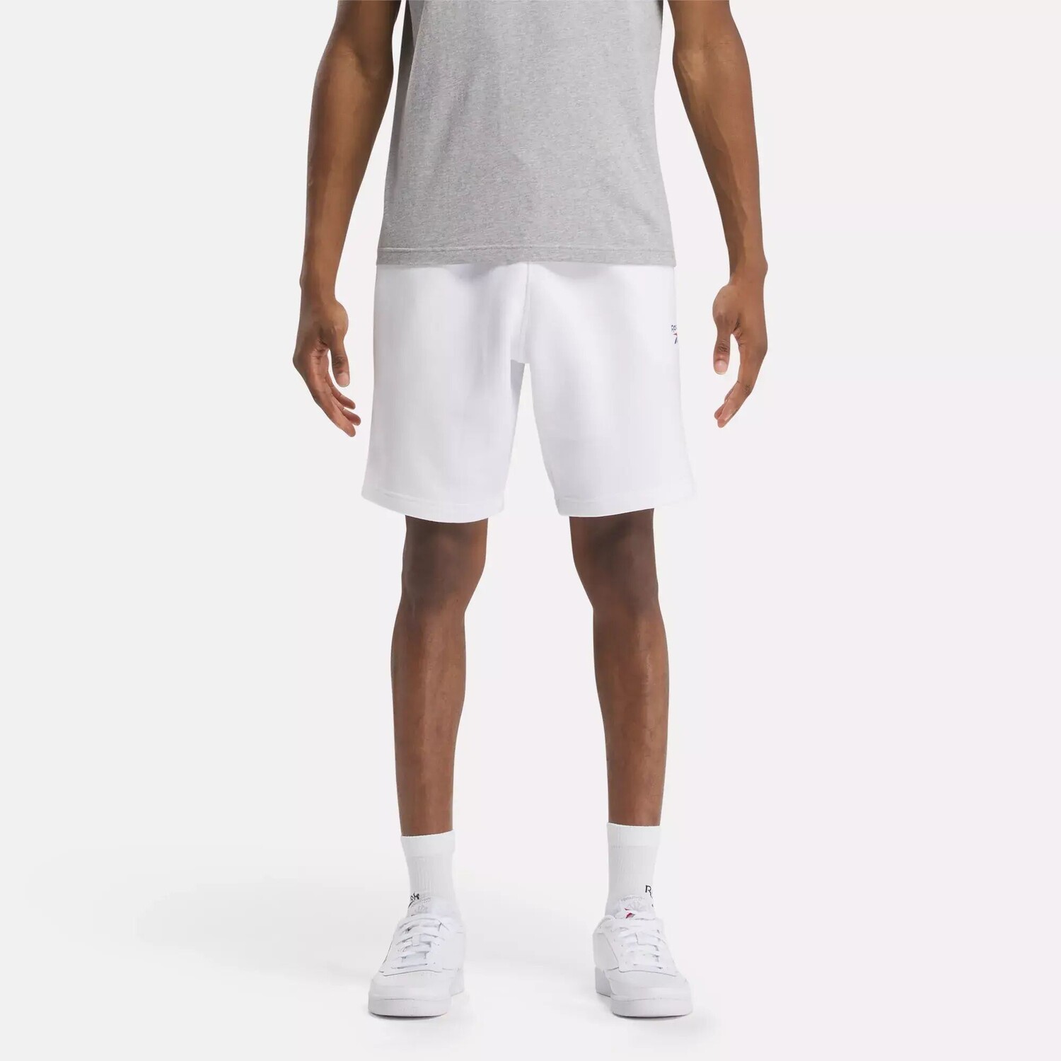 

Флисовые шорты Identity Reebok, белый