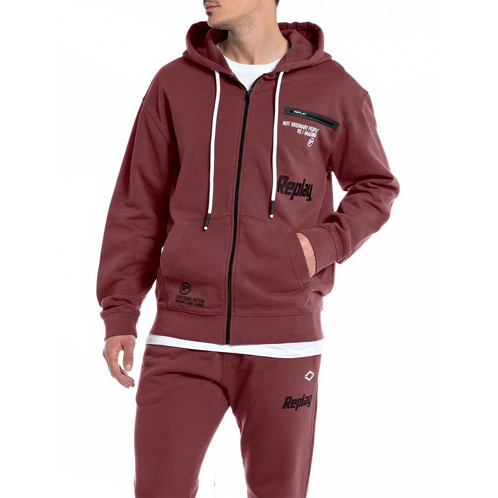 

Толстовка Replay M6706 .000.21842 Full Zip, розовый