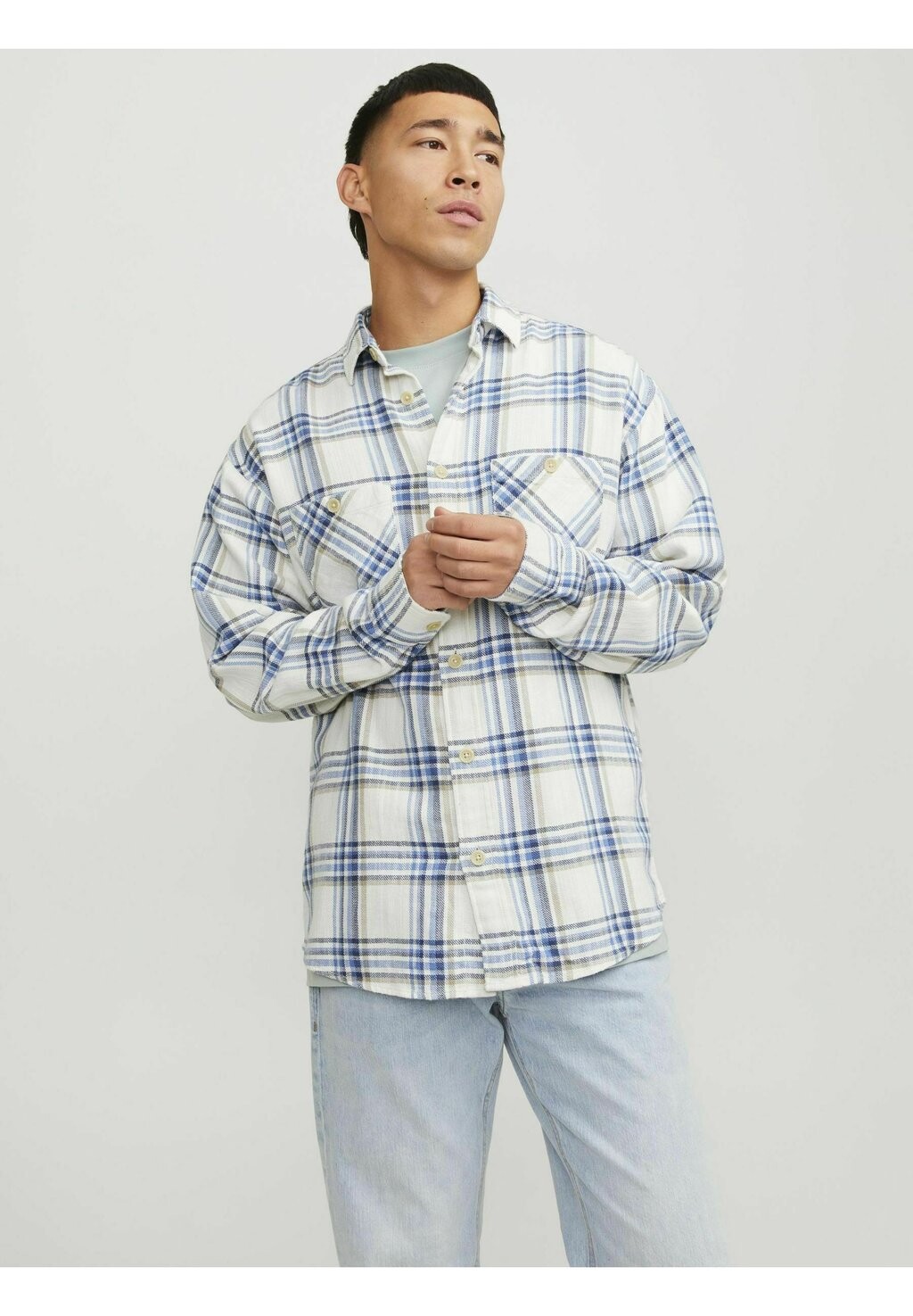 

Рубашка Jack & Jones, цвет whisper white