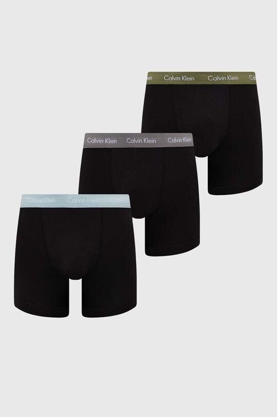 Комплект из трех боксеров Calvin Klein Underwear, черный комплект из трех боксеров calvin klein underwear синий