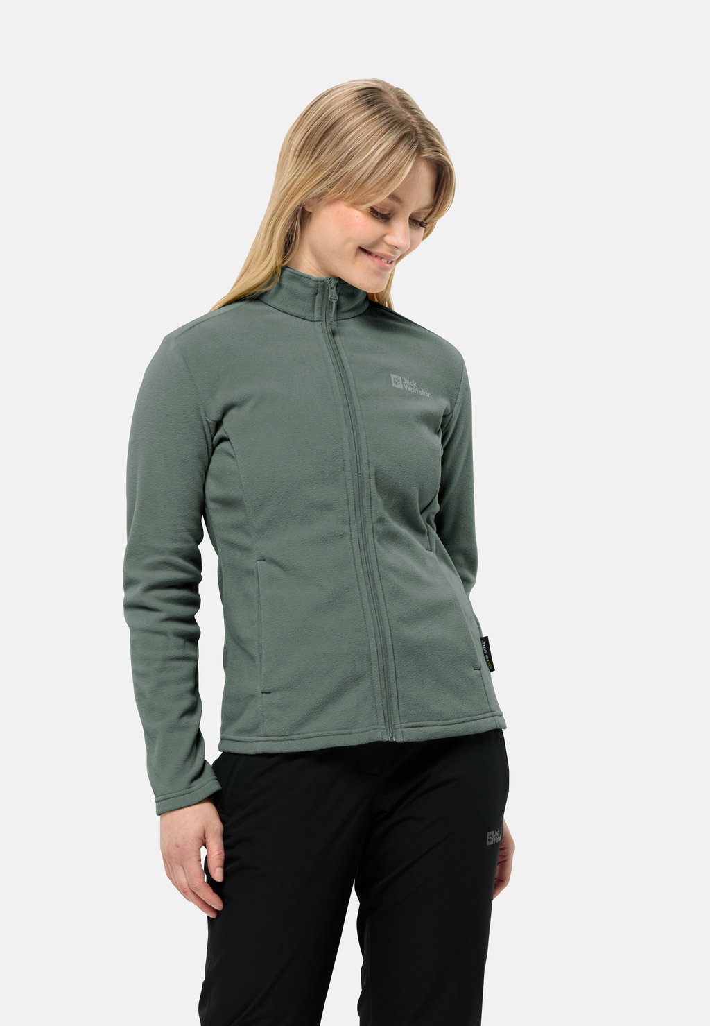 

Флисовая куртка TAUNUS Jack Wolfskin, цвет hedge green