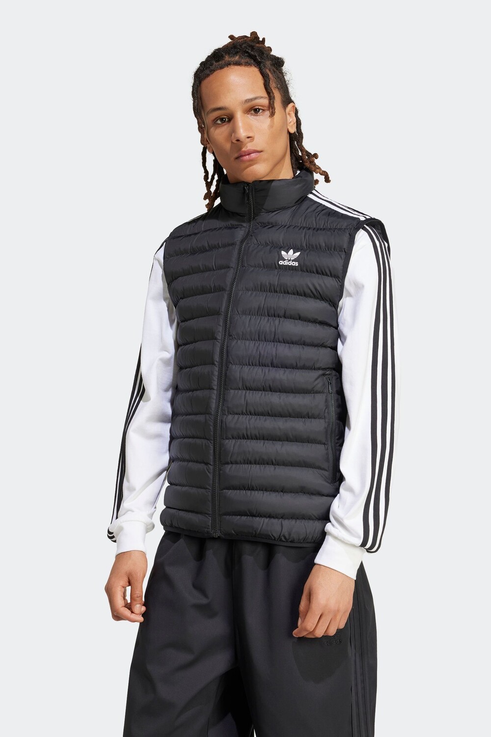 

Утепленный жилет Adidas Originals, черный
