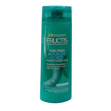 цена Fructis Pure Fresh Укрепляющий шампунь с кокосовой водой, Garnier