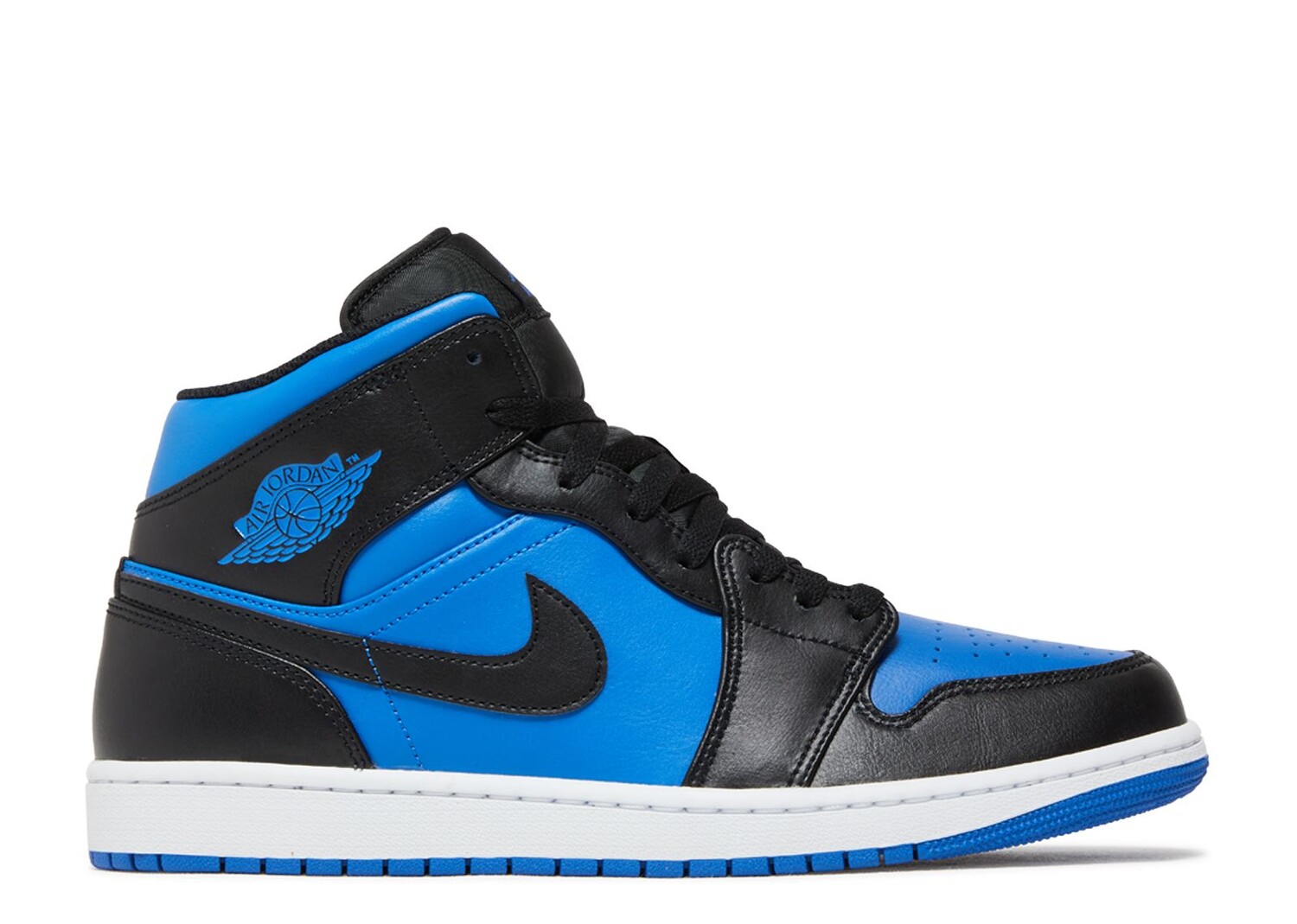 

Кроссовки Air Jordan Air Jordan 1 Mid 'Black Royal Blue', синий