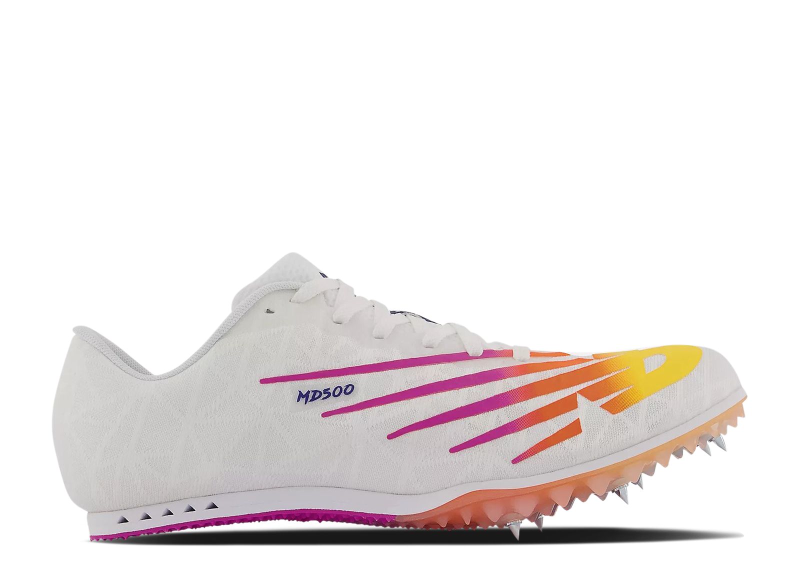 

Кроссовки New Balance Md500V8 'White Vibrant Violet', белый