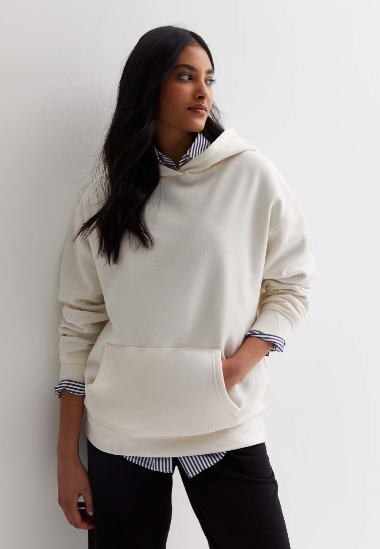 

Толстовка POCKET FRONT New Look, цвет off white