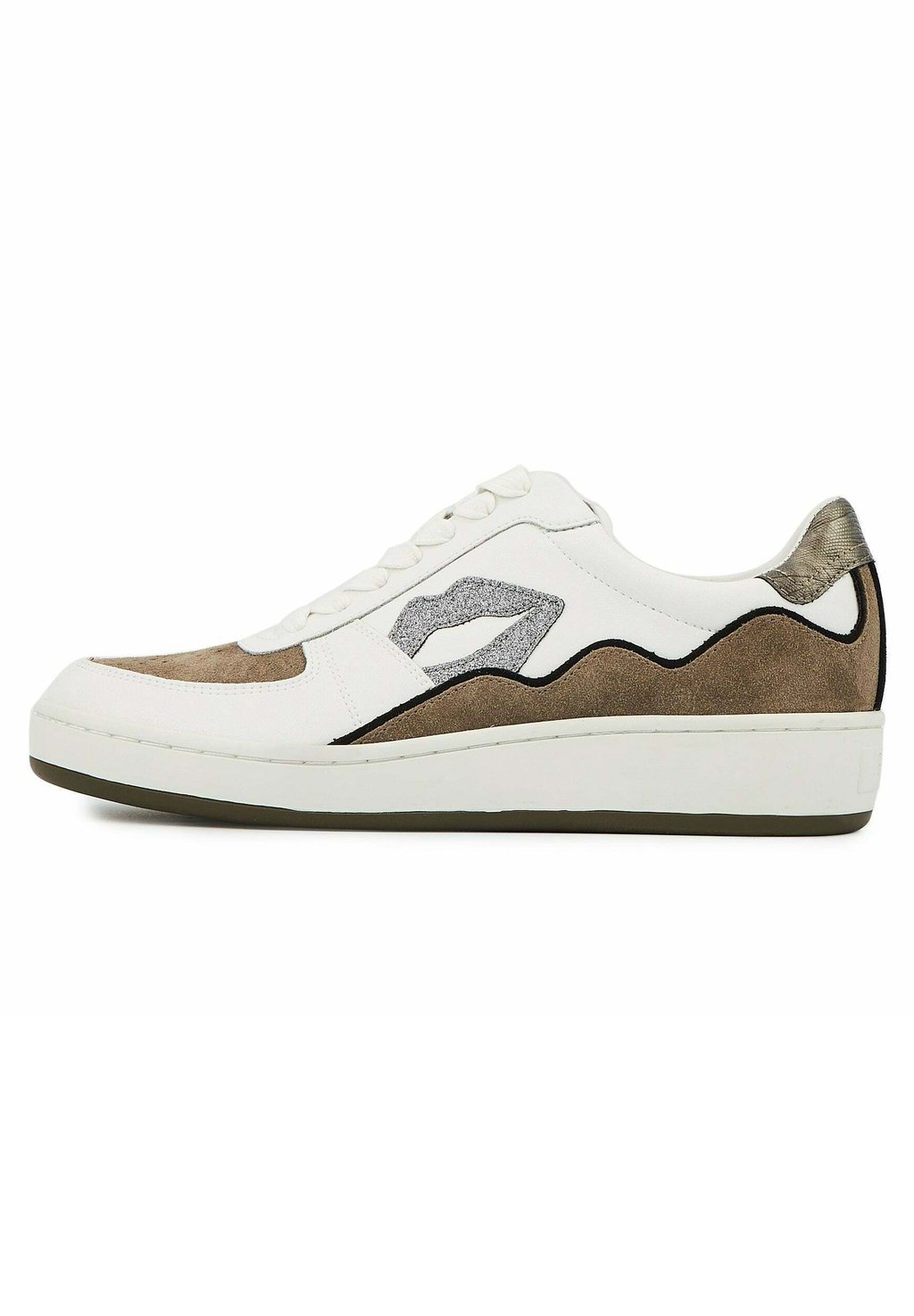 Кроссовки Bons Baisers de Paname, белый / коричневый туфли для ходьбы first mini simone monsieur madame costaud bons baisers de paname цвет blanc
