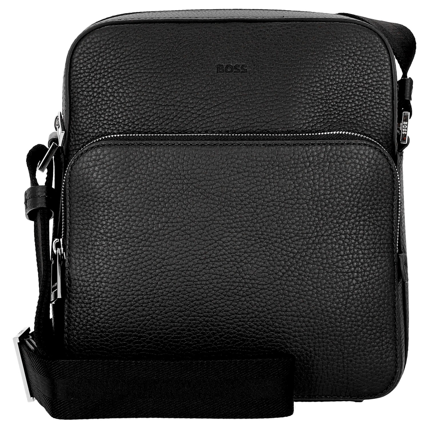 

Сумка через плечо BOSS Crosstown Leder 26 cm, черный