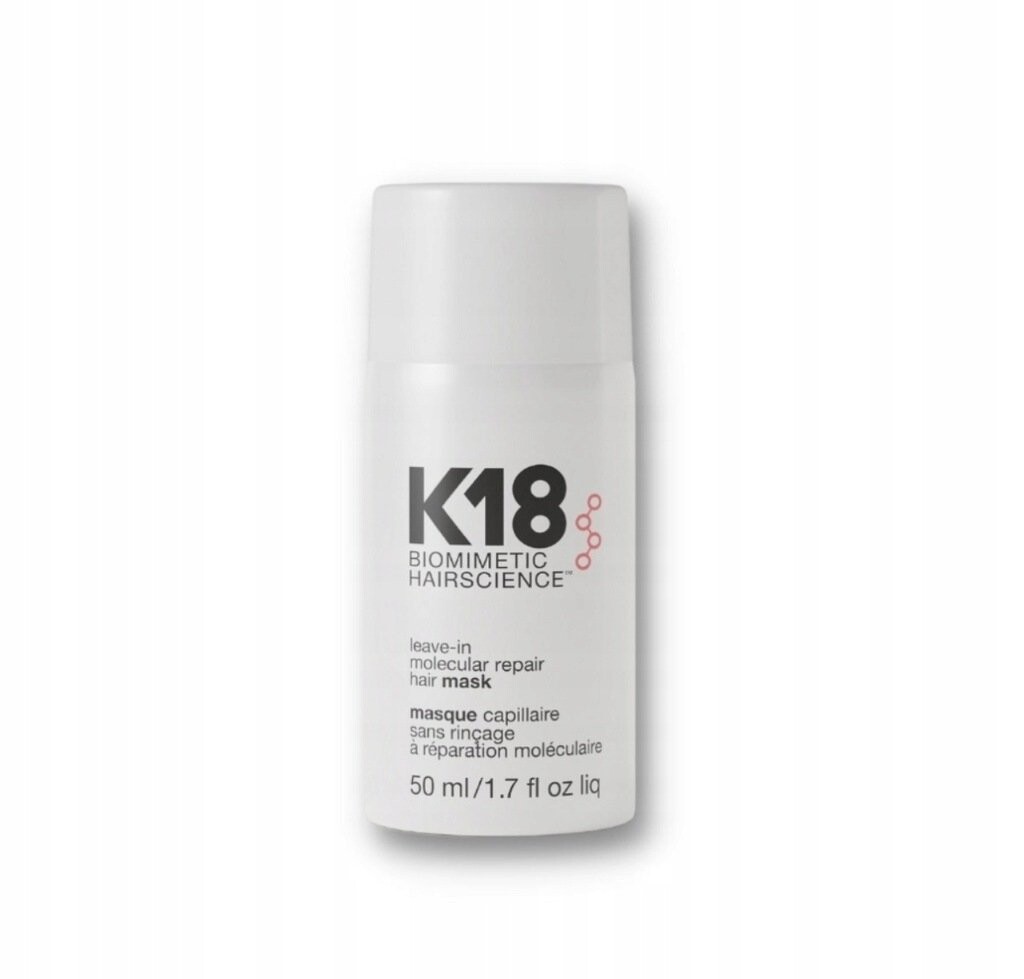 

K18 Leave-in Hair Mask, восстанавливающая маска для волос без смывания, 50 мл