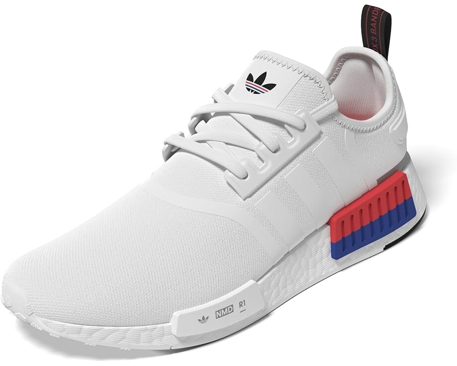 Кроссовки Adidas NMD_R1, цвет White/Core Black/Grey Three