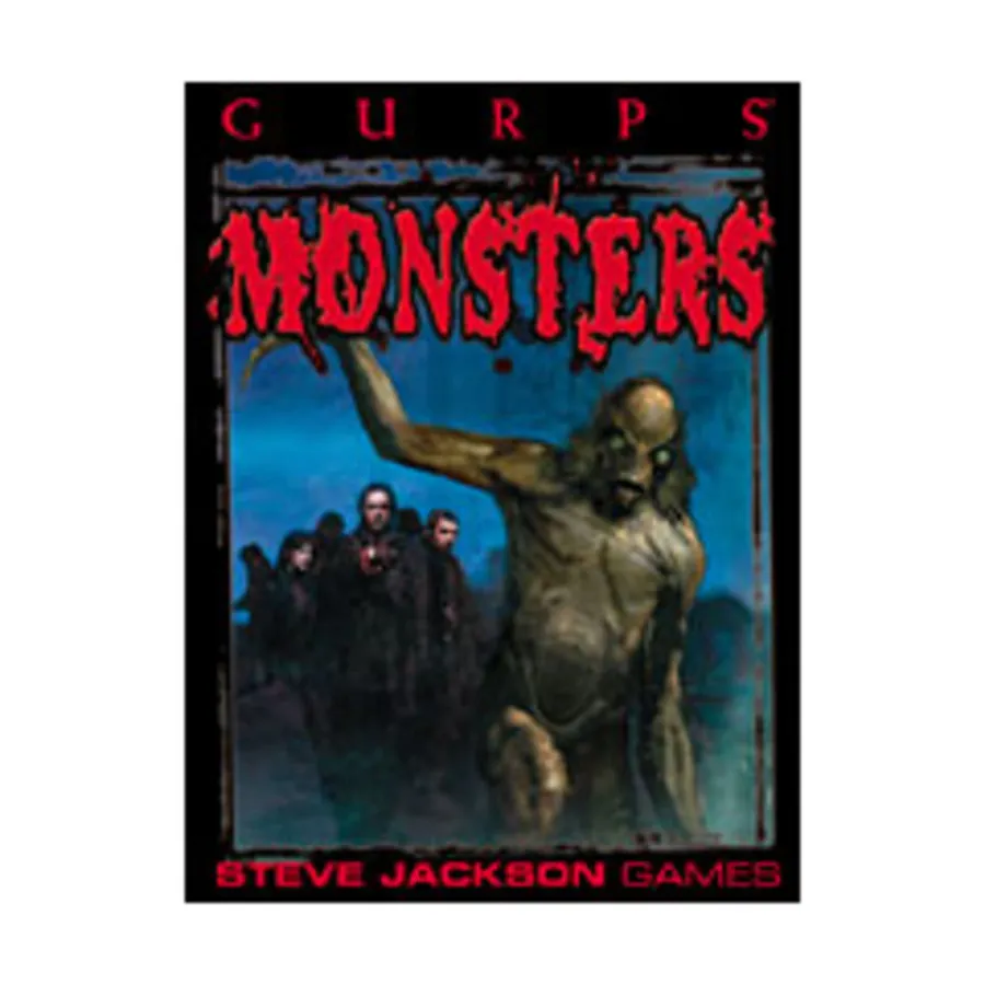 

Monsters, GURPS (1st-3rd Edition) - Characters, мягкая обложка
