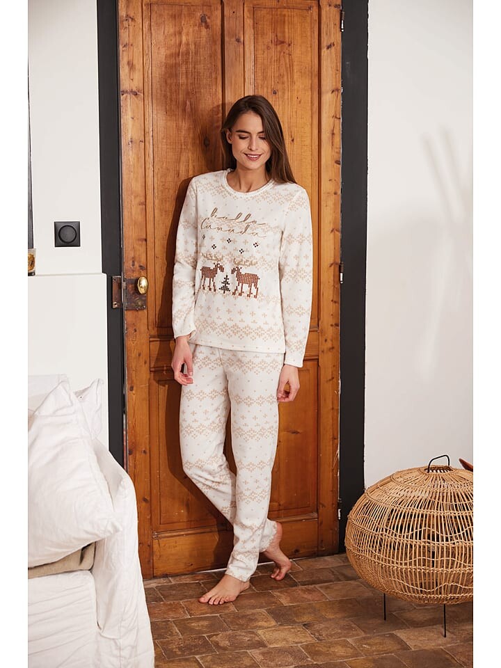 

Пижама Dodo women, цвет weiß/beige