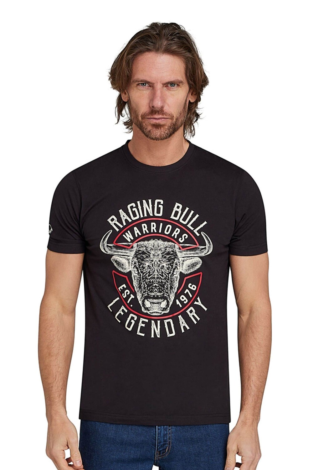 

Воины футболка Raging Bull, черный