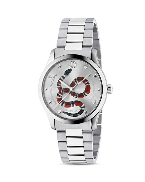 

Часы G-Timeless, 38 мм Gucci, цвет Silver