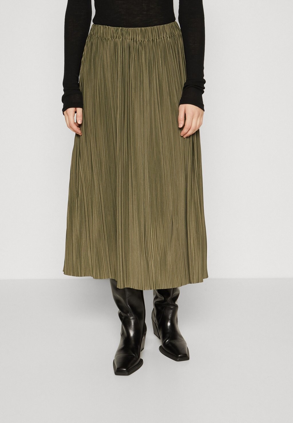 

Юбка плиссе UMA SKIRT Samsøe Samsøe, зеленый
