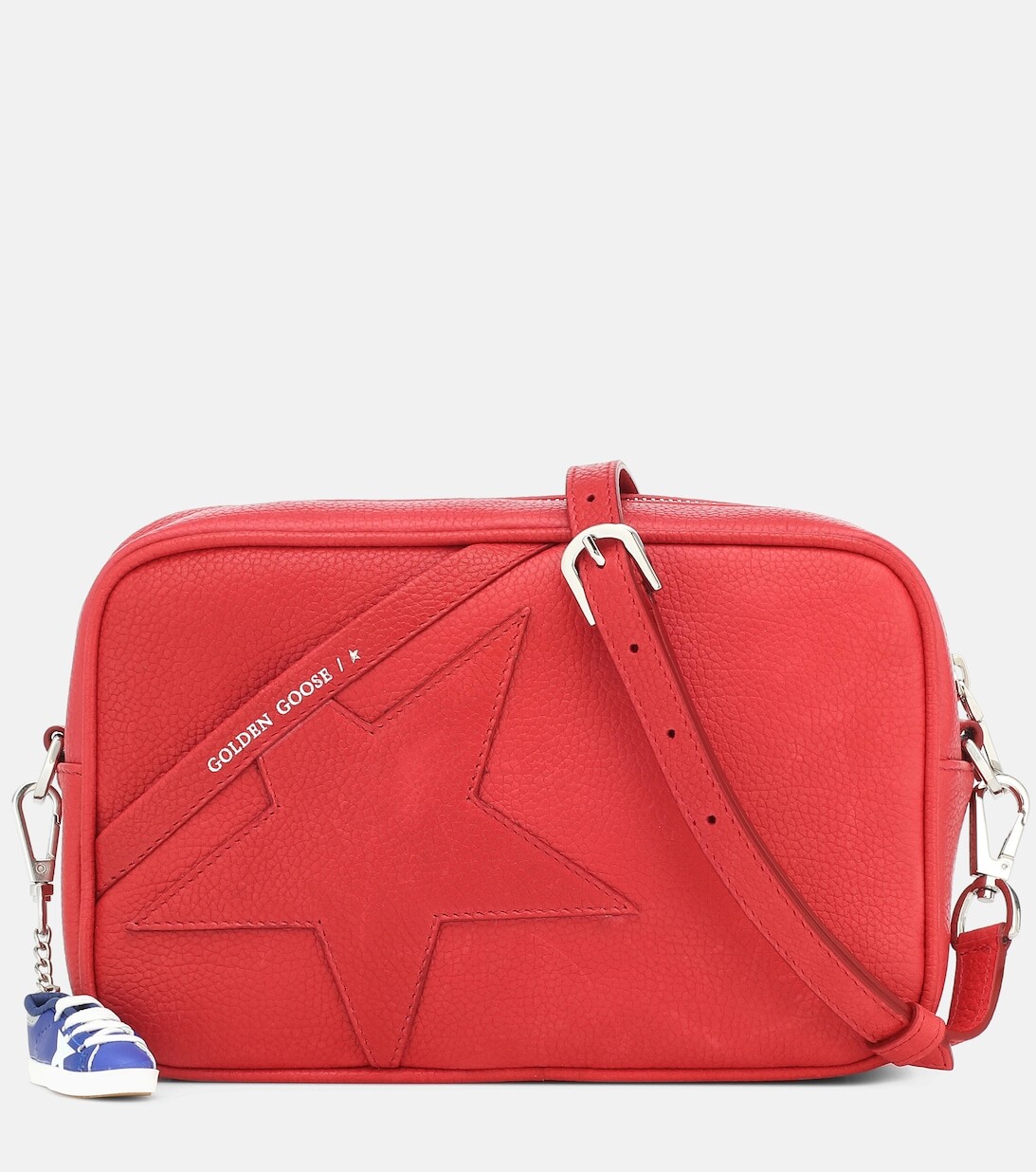 

Сумка через плечо из кожи Star Golden Goose, красный