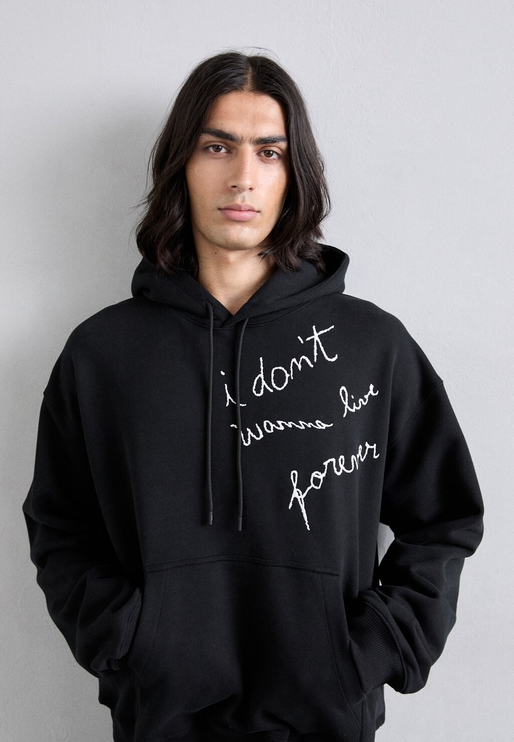 

Толстовка с капюшоном MSGM, черный