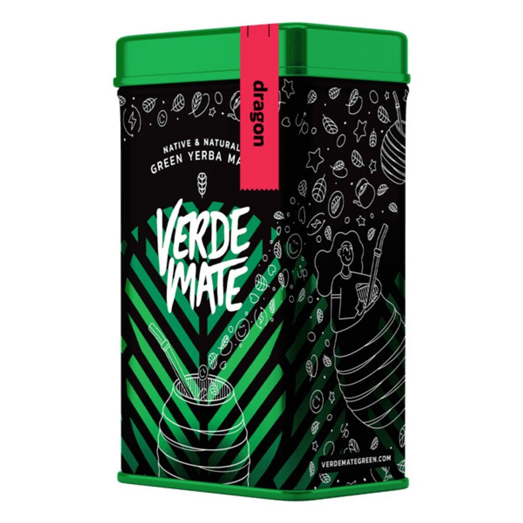 

Йербера – Верде Мате Зеленый Дракон 0,5кг в банке Verde Mate
