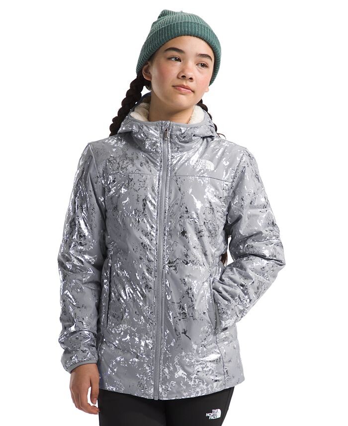 

Двустороннее пальто-парка Mossbud для больших девочек The North Face, мультиколор