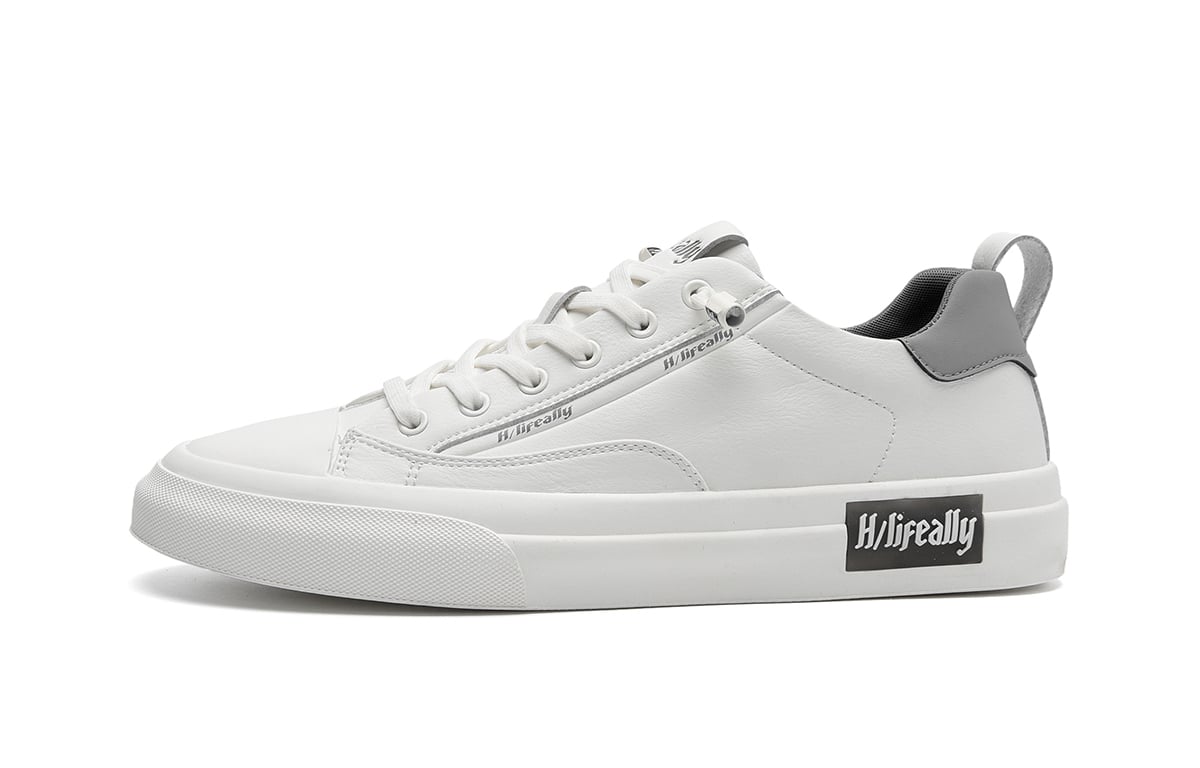 

Кроссовки HLA Skateboarding Shoes Men Low-top, белый