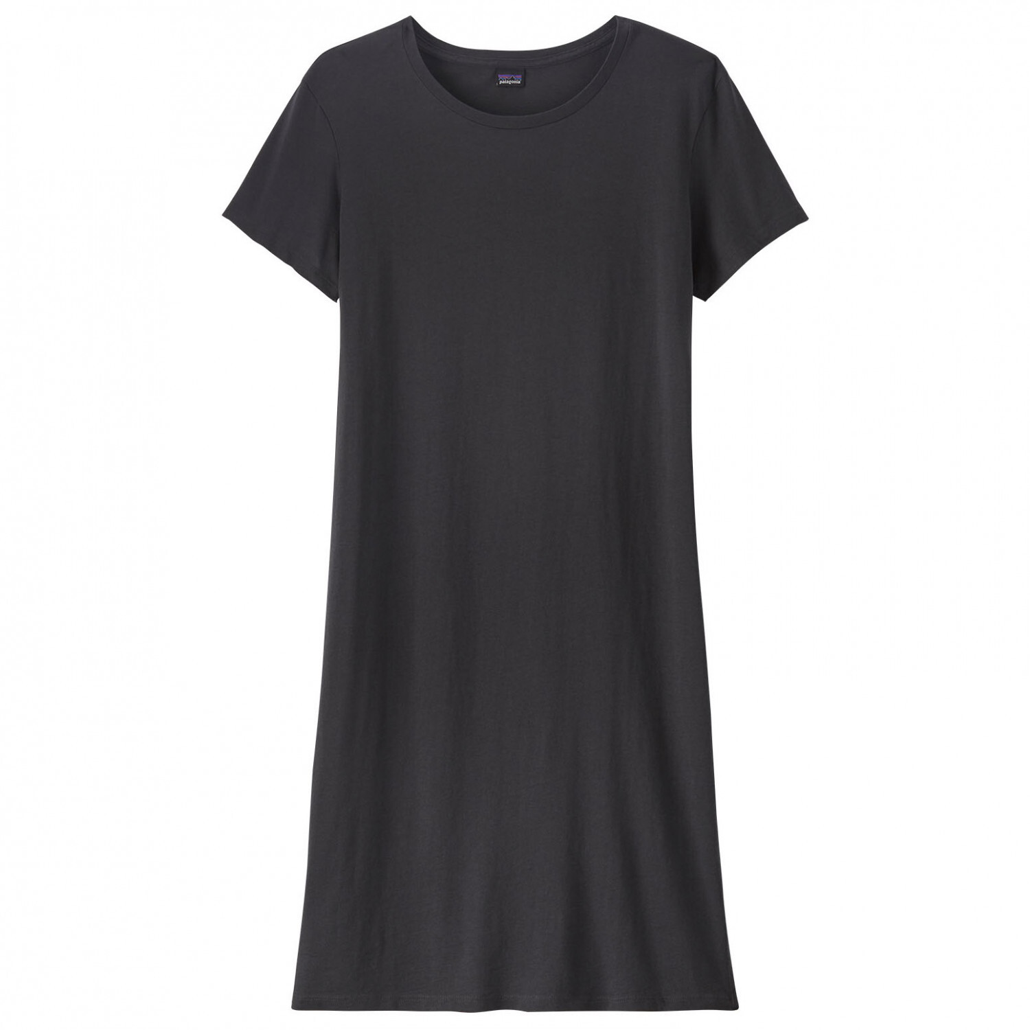 

Платье Patagonia Women's Regenerative Cotton T Shirt Dress, цвет Ink Black