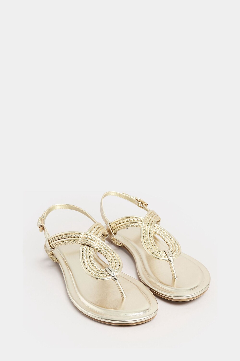 

Сандалии на плоской подошве с Т-образным ремешком Long Tall Sally, желтый
