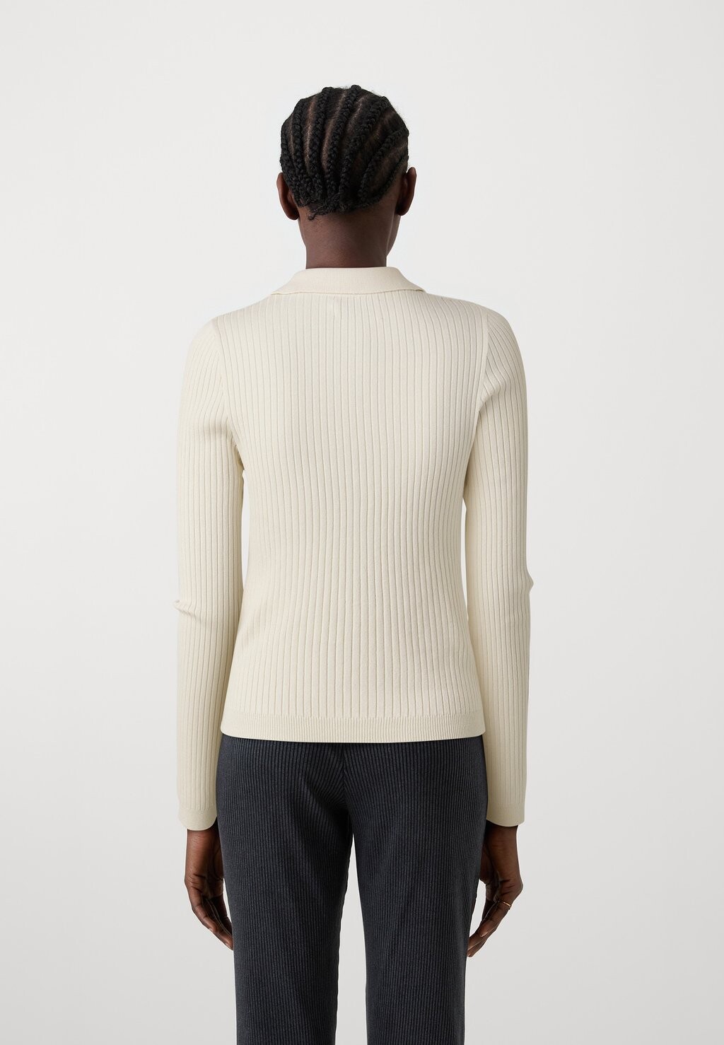 

Вязаный свитер ONLKAYA V NECK ONLY, кремовый