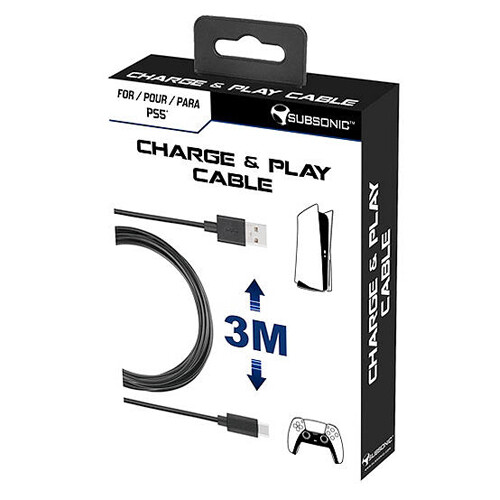 

Видеоигра Subsonic Ps5 Charge & Play Cable (3M) – Ps5