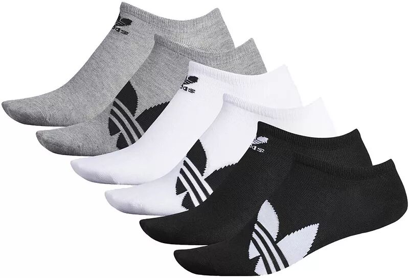 Мужские носки No Show Adidas Originals Trefoil Superlite — 6 шт., мультиколор мужские носки adidas superlite linear 6 пар носков super no show