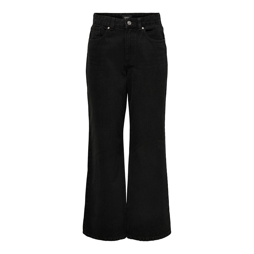 

Джинсы Only Bianca Wide Leg Pi High Waist, черный