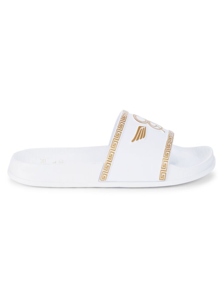 

шлепанцы с логотипом Vicenza Creative Recreation, цвет White Gold