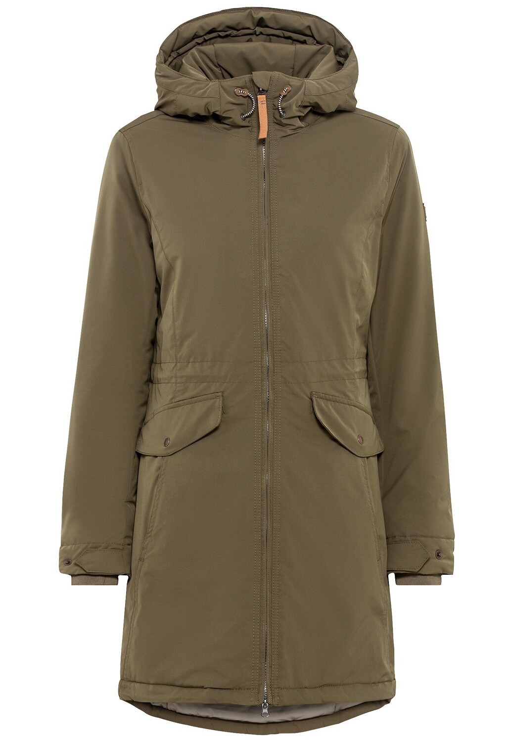 

Пуховик Camel Active Funktionsmantel mit Kapuze, цвет Dunkel khaki