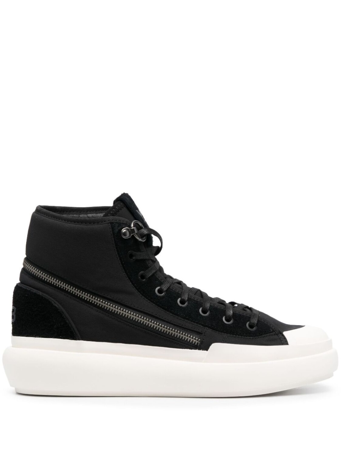 

Y-3 высокие кроссовки Ajatu Court, черный