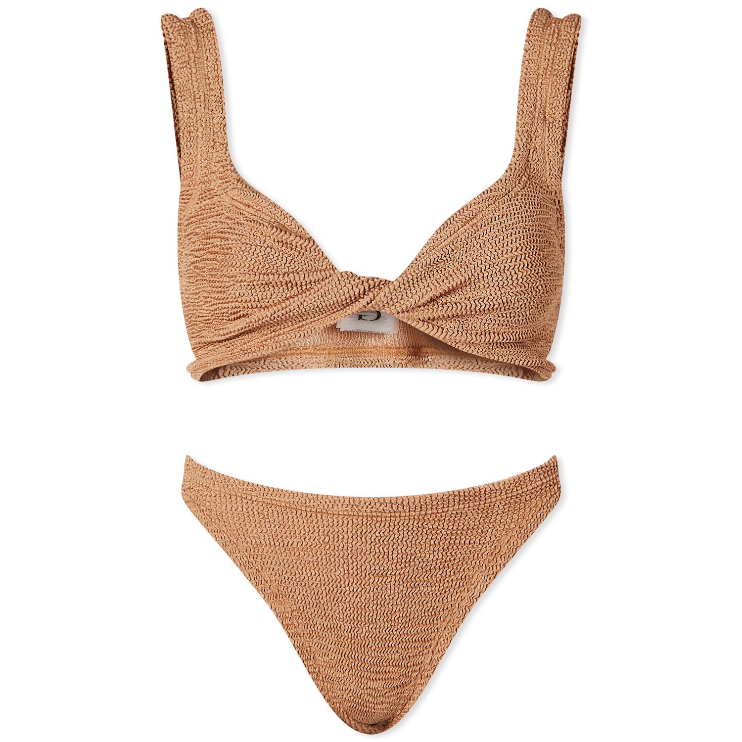 

Бикини Hunza G Juno Bikini, цвет Metallic Cocoa